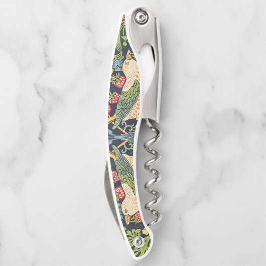 William Morris Tulip und Willow Floral Pattern Kellnermesser (Rückseite)