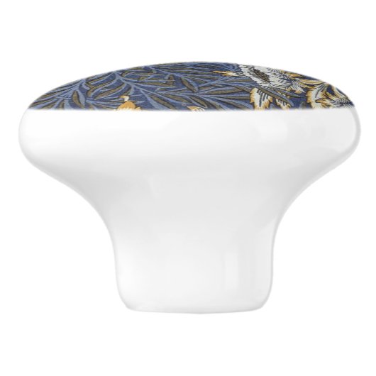 William Morris Tulip und Willow Floral Pattern Keramikknauf (Seitenansicht)