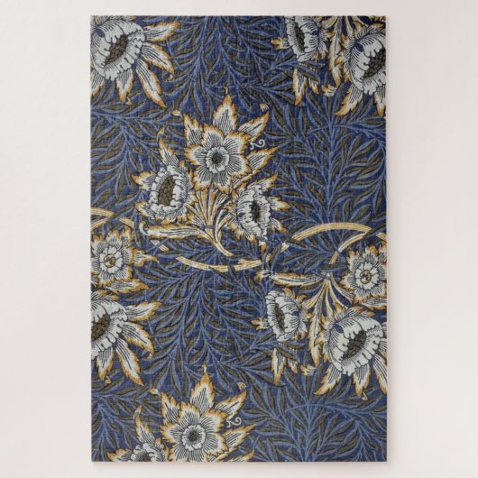 William Morris Tulip und Willow Floral Pattern Puzzle (Vertikal)