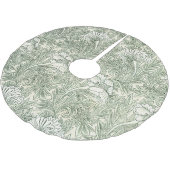 William Morris Tulip Wallpaper Classic Green Polyester Weihnachtsbaumdecke (Schrägansicht)