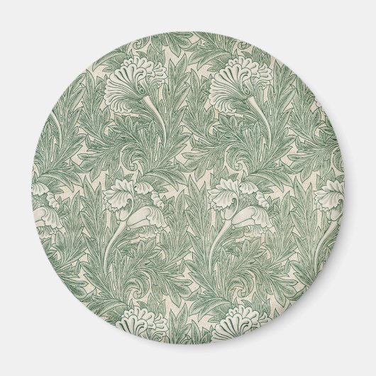 william morris tulip wallpaper textile green magnet (Vorne)