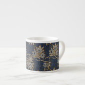 William Morris Tulip Willow Blue Muster Espressotasse (Vorderseite Rechts)