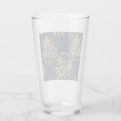 William Morris Tulip Willow Blue Muster Glas (Rückseite)