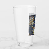 William Morris Tulip Willow Blue Muster Glas (Rechts)