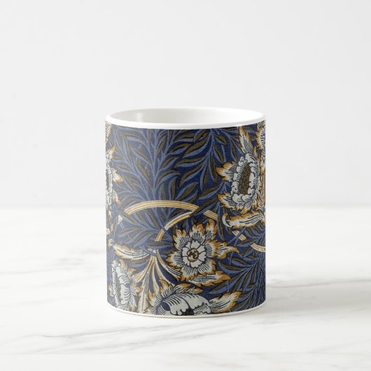William Morris Tulip Willow Blue Muster Kaffeetasse (Mittel)