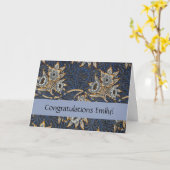 William Morris Tulip Willow Blue Muster Karte (Gelbe Blume)