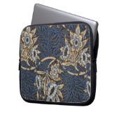 William Morris Tulip Willow Blue Muster Laptopschutzhülle (Vorderseite Links)