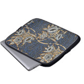 William Morris Tulip Willow Blue Muster Laptopschutzhülle (Vorne Knopf)