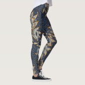 William Morris Tulip Willow Blue Muster Leggings (Rechts)
