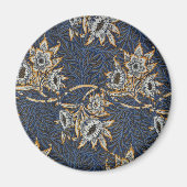 William Morris Tulip Willow Blue Muster Magnet (Vorne)