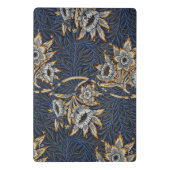 William Morris Tulip Willow Blue Muster Mini Klemmbrett (Rückseite)