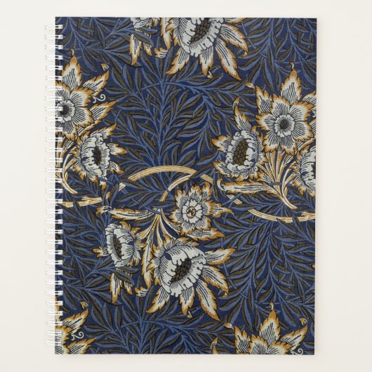 William Morris Tulip Willow Blue Muster Planer (Vorderseite)