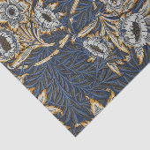 William Morris Tulip Willow Blue Muster Seidenpapier (Ausschnitt)