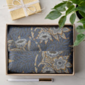 William Morris Tulip Willow Blue Muster Seidenpapier (Geschenk)