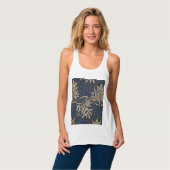 William Morris Tulip Willow Blue Muster Tank Top (Vorderseite Vollansicht)