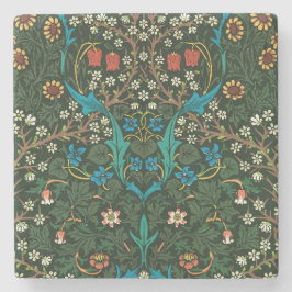 WILLIAM MORRIS "TULIPS" DESIGN STONE UNTERSETZER