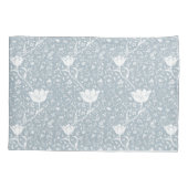 William Morris Tulips in weißem Muster Kissenbezug (Rückseite)