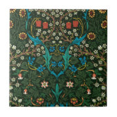 WILLIAM MORRIS "TULIPS" KERAMIK TILE FLIESE (Vorderseite)