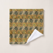 William Morris Tulips & Lilies Carpet Rug Classic Badhandtuch Set (Waschlappen)