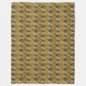 William Morris Tulips & Lilies Carpet Rug Classic Fleecedecke (Vorderseite)