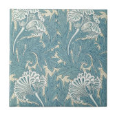 William Morris-Tulpe Fliese (Vorderseite)