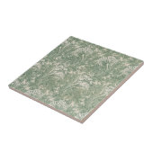 William Morris Tulpe Tapete grün Fliese (Seite)