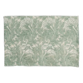 William Morris Tulpe Tapete grün Kissenbezug (Vorderseite)