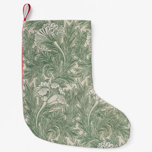 William Morris Tulpe Tapete grün Kleiner Weihnachtsstrumpf