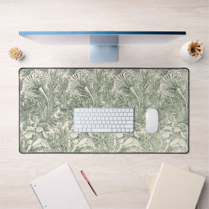 William Morris Tulpe Tapete grün Schreibtischunterlage