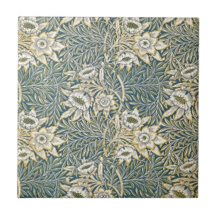 William Morris Tulpe und Weide Fliese