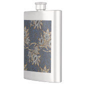William Morris Tulpe und Weide Teppichmuster Flachmann (Links)