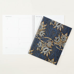 William Morris Tulpe Weidenmuster Blaue Flora Planer