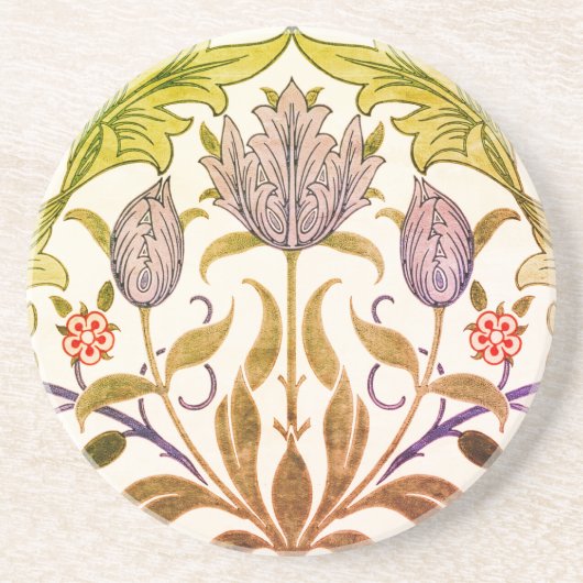 William Morris Tulpen Getränkeuntersetzer (Vorne)