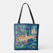 William Morris "Two Hares" - Wilde Kanbits Tasche (Rückseite)