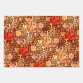 William Morris und Agra in rot Geschenkpapier Set (Vorderseite 2)
