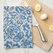 William Morris Venetian Flower Damask Brocade Geschirrtuch (Viertel Falte)