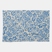 William Morris Venetian Flower Damask Brocade Geschirrtuch (Horizontal)