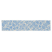 William Morris Venetian Flower Damask Brocade Kurzer Tischläufer (Horizontal)