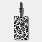 William Morris Venezianisch Damask Brocade Gepäckanhänger (Vorderseite vertikal)