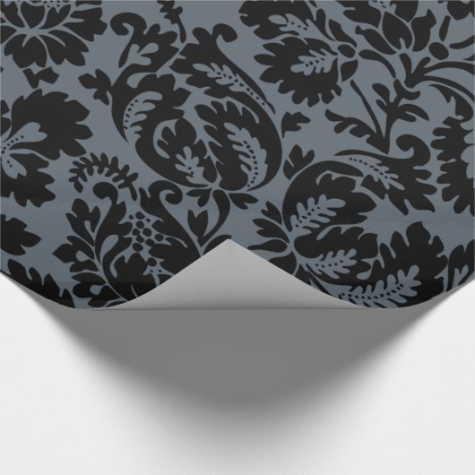 William Morris Venezianisch Damask Brocade Geschenkpapier (Ecke)