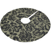 William Morris Venezianisch Damask Brocade Polyester Weihnachtsbaumdecke (Schrägansicht)