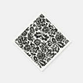 William Morris Venezianisch Damask Brocade Serviette (Ecke)