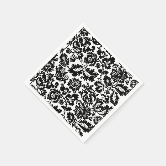 William Morris Venezianisch Damask Brocade Serviette (Ecke)