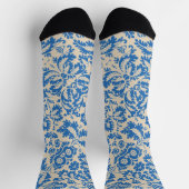 William Morris venezianischer Blumenbrokat Socken (Oben)