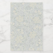 William Morris verblasste Jasmine-Speichercontaine Lebensmitteletikett (Einzelnes Label)