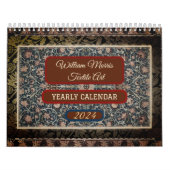 William Morris Viktorianisch Art Floral Kalender (Titelbild)