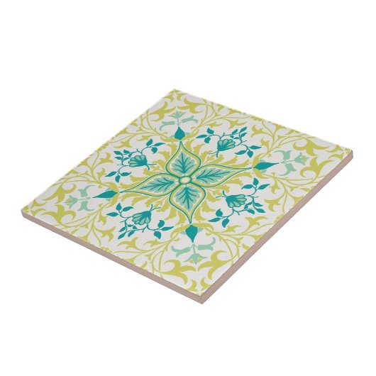 William Morris Vine Pattern Keramik Tile Fliese (Seite)