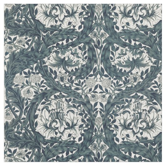 William Morris Vintag African Marigold Pattern Stoff (Nahaufnahme)