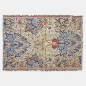 William Morris - Vintag Artichoke Blume Pattern Decke (Vorderseite)