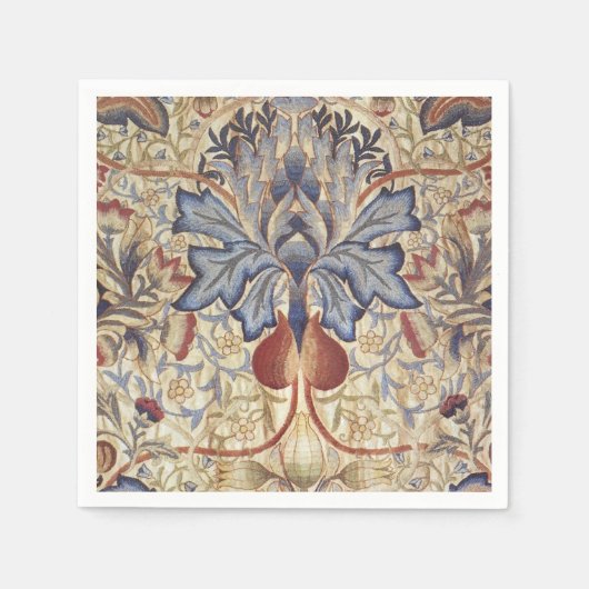 William Morris - Vintag Artichoke Blume Pattern Serviette (Vorderseite)